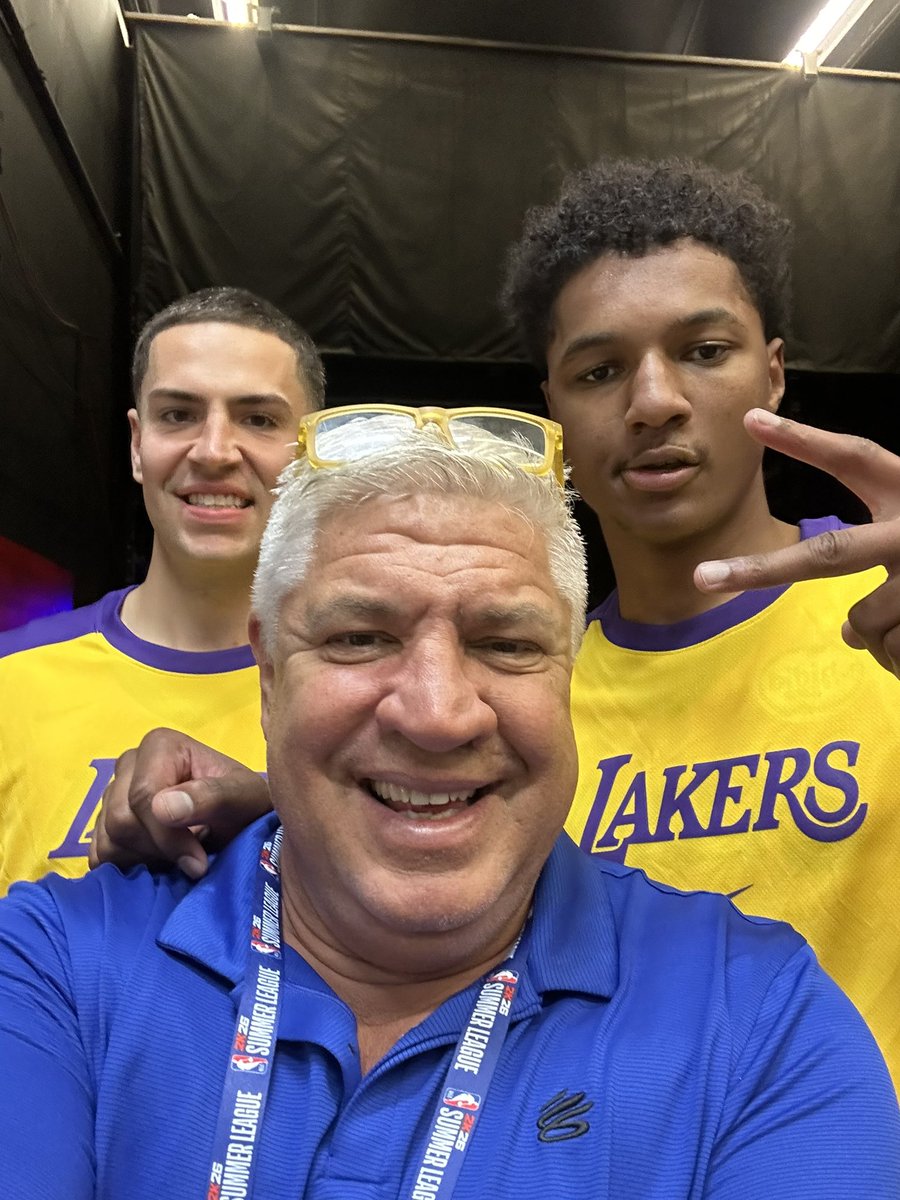 CoachPatsos's tweet image. Just arrived @NBA summer league and see 2 @TerrapinHoops and my Newport RI friend Cole Swider. @PelicansNBA vs @Lakers coming up in Vegas @MonSportsNet