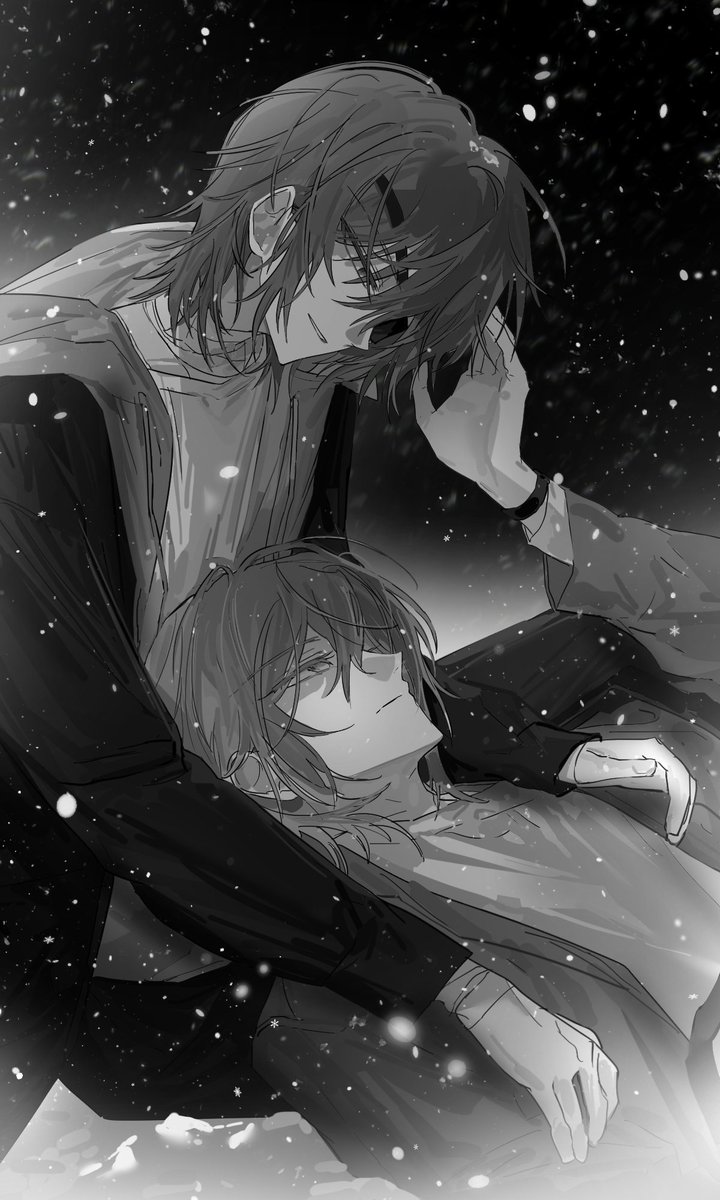 흑백 작업물입니다~!!