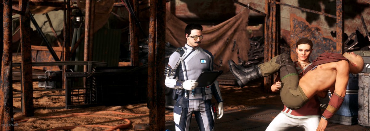 SC_DrFischer's tweet image. Medical Training #StarCitizen