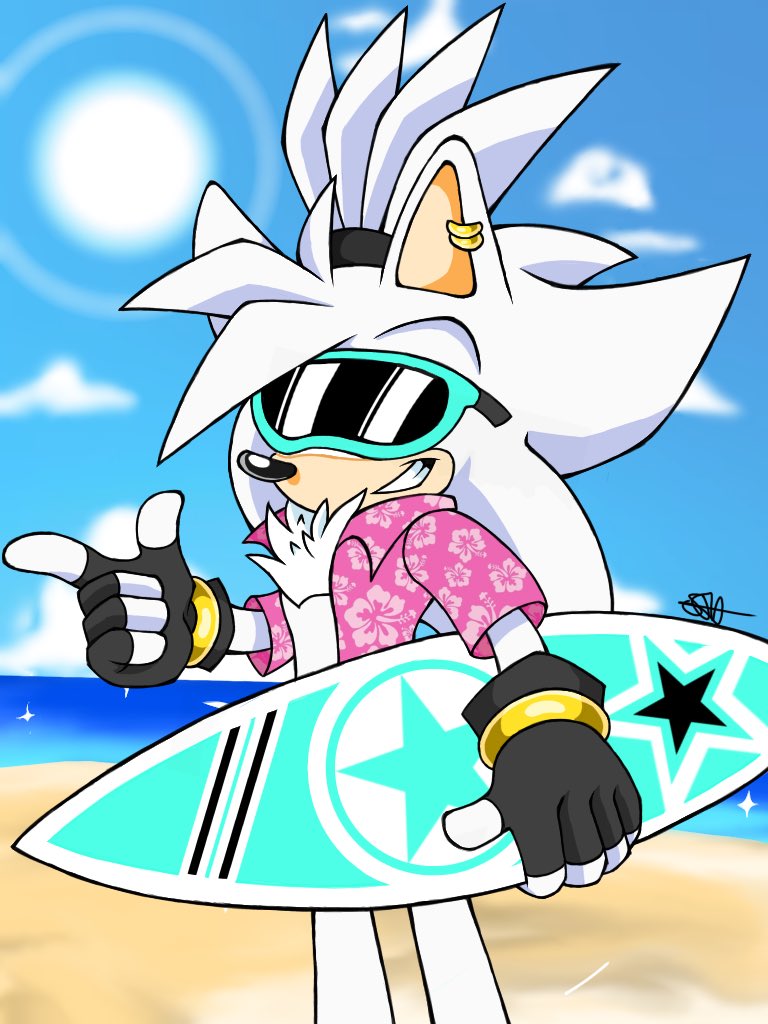 Sai enjoying Summer 

#sonicoc #sonicart #originalcharacter #oc #bonic