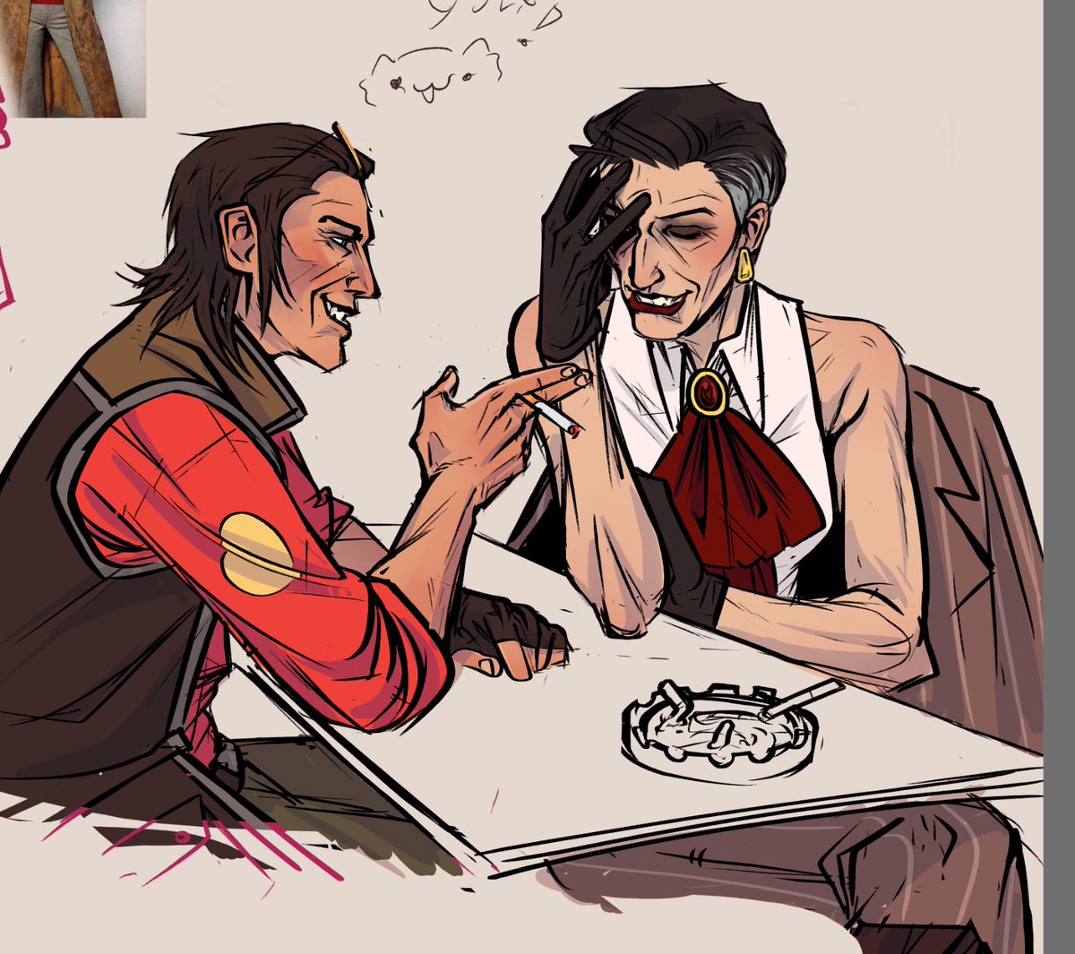 bloodysuit yuri warm up ft. coworker doodle