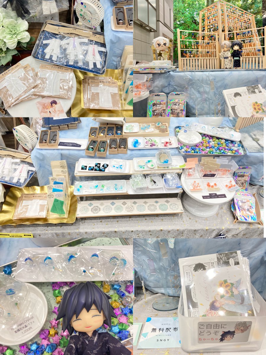 設営完了！

cornetさんとpretty angelさんの個数制限は１限です。制限解除は12時です。

 #sorairocafe