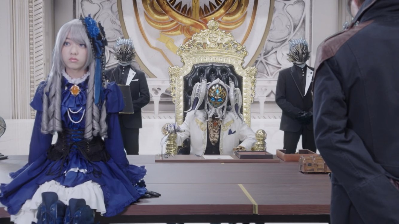 仮面ライダーガヴ ボッカ・ジャルダック衣装 仮面ライダーガヴ】Bocca Jaldak President Human Form Reveal