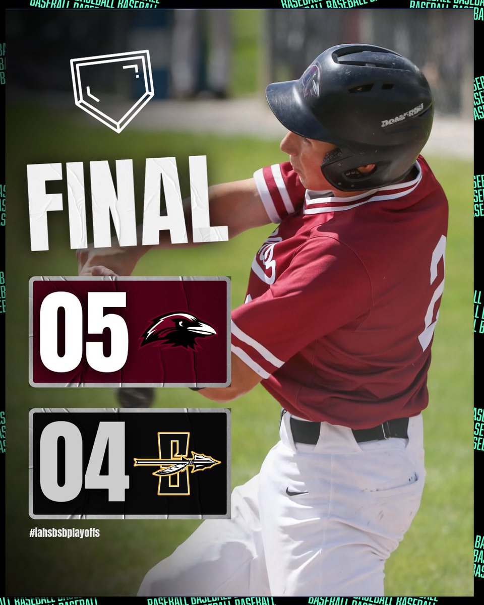 Bound Iowa (@bound_ia) on Twitter photo π¨πππππππ ππππππ¨
THE #2 TEAM IN 1A GOES DOWN.
HILLCREST ACADEMY DEFEATS SIGOURNEY 5-4 π³
PLAYOFF BASEBALL ONCE AGAIN.
#iahsbb πΈ: <a href="/jeff_yoder/">Jeff Yoder</a> π¨πππππππ ππππππ¨
THE #2 TEAM IN 1A GOES DOWN.
HILLCREST ACADEMY DEFEATS SIGOURNEY 5-4 π³
PLAYOFF BASEBALL ONCE AGAIN.
#iahsbb πΈ: <a href="/jeff_yoder/">Jeff Yoder</a>