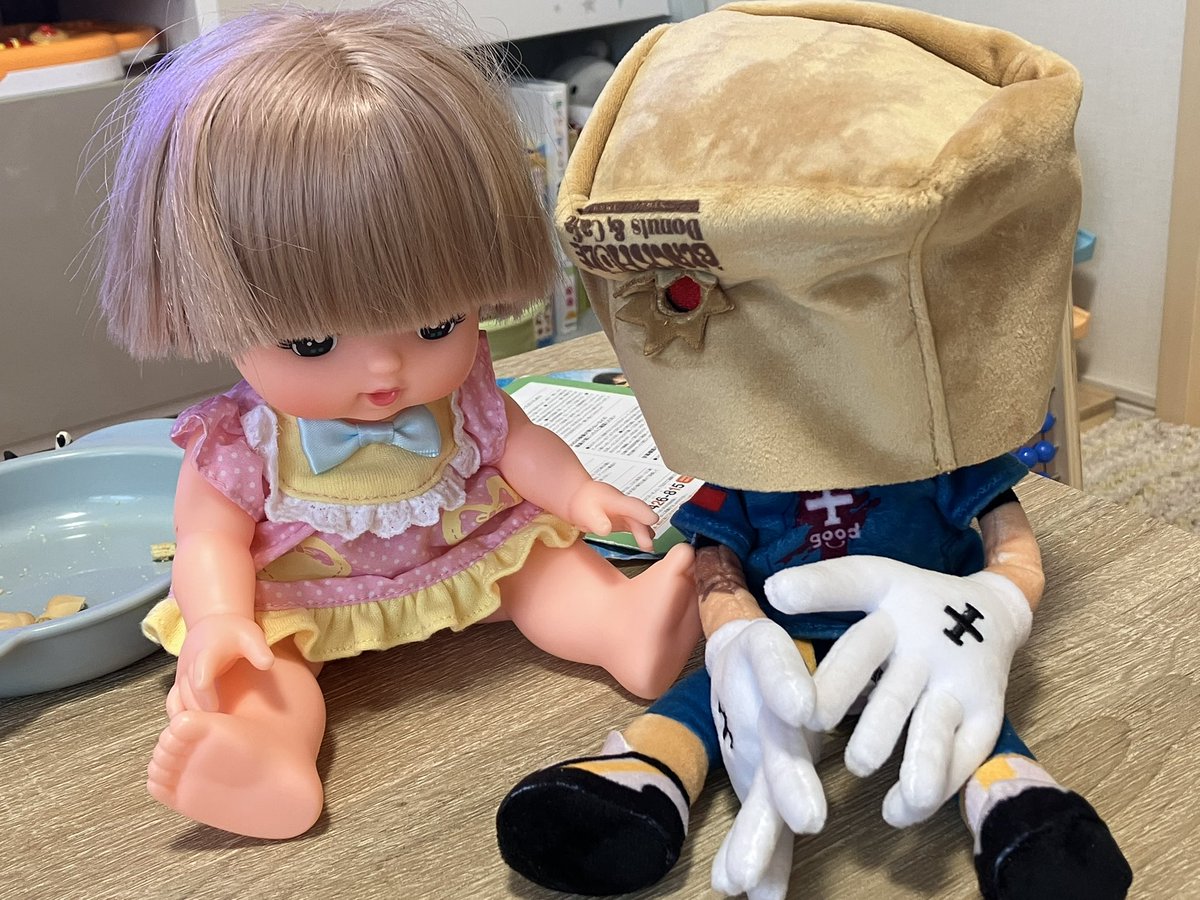 Sukoyaka_Man2's tweet image. 姪っ子のメルちゃんと