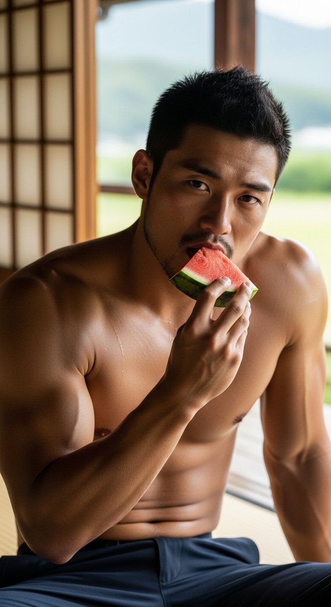 スイカ🍉 

#Whisk　#AI男子