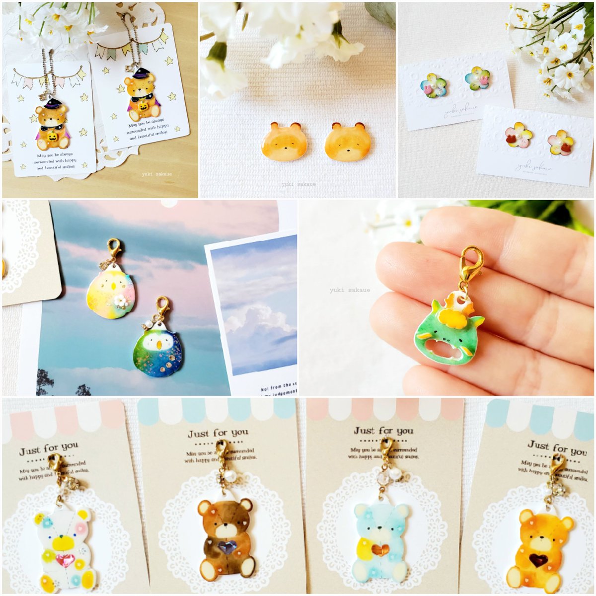 yuki_sakaue's tweet image. minneからあいことばクーポンでています*
ほんわか優しい動物さんたちが皆さんをお待ちしております(°´ ˘ `°)♡〃
宜しかったら見てみて下さい◎
minne.com/@yuki-sakaue
#ハンドメイド