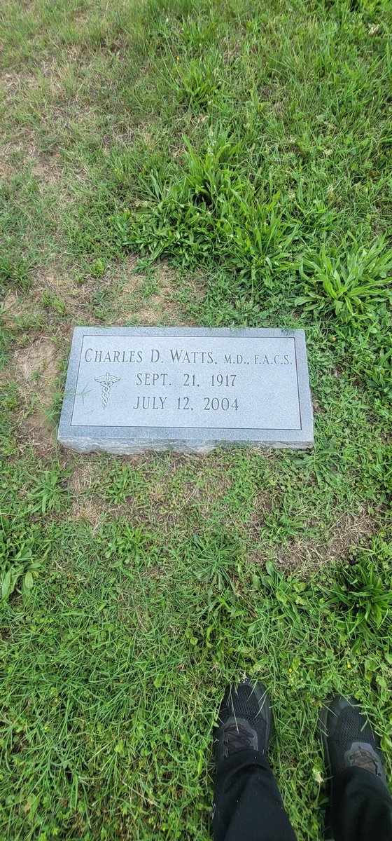 #OTD 2004 Dr.  Charles D. Watts passed away. Watts was North Carolina's First African American Surgeon. In 1943, he earned his medical degree from Howard University College of Medicine, becoming the first board-certified black surgeon in North Carolina.