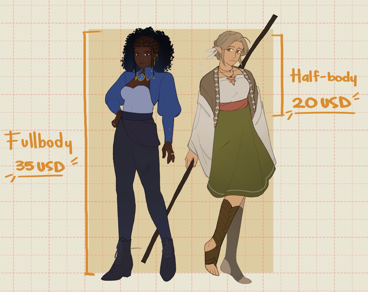 chivebunny's tweet image. Opening summer commissions! Closing the cap in a week :D
Fanart, dnd ocs just as regular oc's are all welcome!
If you are interested, dm me!
Feel free to ask any questions in replies or dms! rt's are heavily appreciated!! Thank you for your support &lt;3