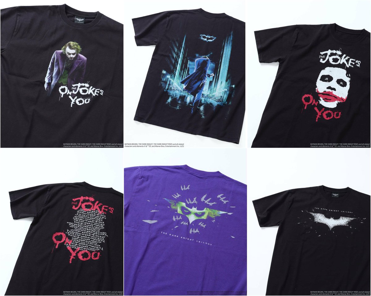 JOURNAL STANDARD × THE DARK KNIGHT プリント 半袖 Tシャツが2025年 8