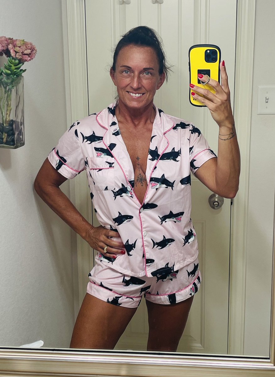 TicklishInTexas (@ticklishintexas) on Twitter photo Love me some sharks! Thank you <a href="/winging_donkey/">Burro Volador</a> for these awesome pj’s! I love them! Perfect to wear while watching shark week shows! 💖🦈🎉 #iamasharknerd🤪 Love me some sharks! Thank you <a href="/winging_donkey/">Burro Volador</a> for these awesome pj’s! I love them! Perfect to wear while watching shark week shows! 💖🦈🎉 #iamasharknerd🤪