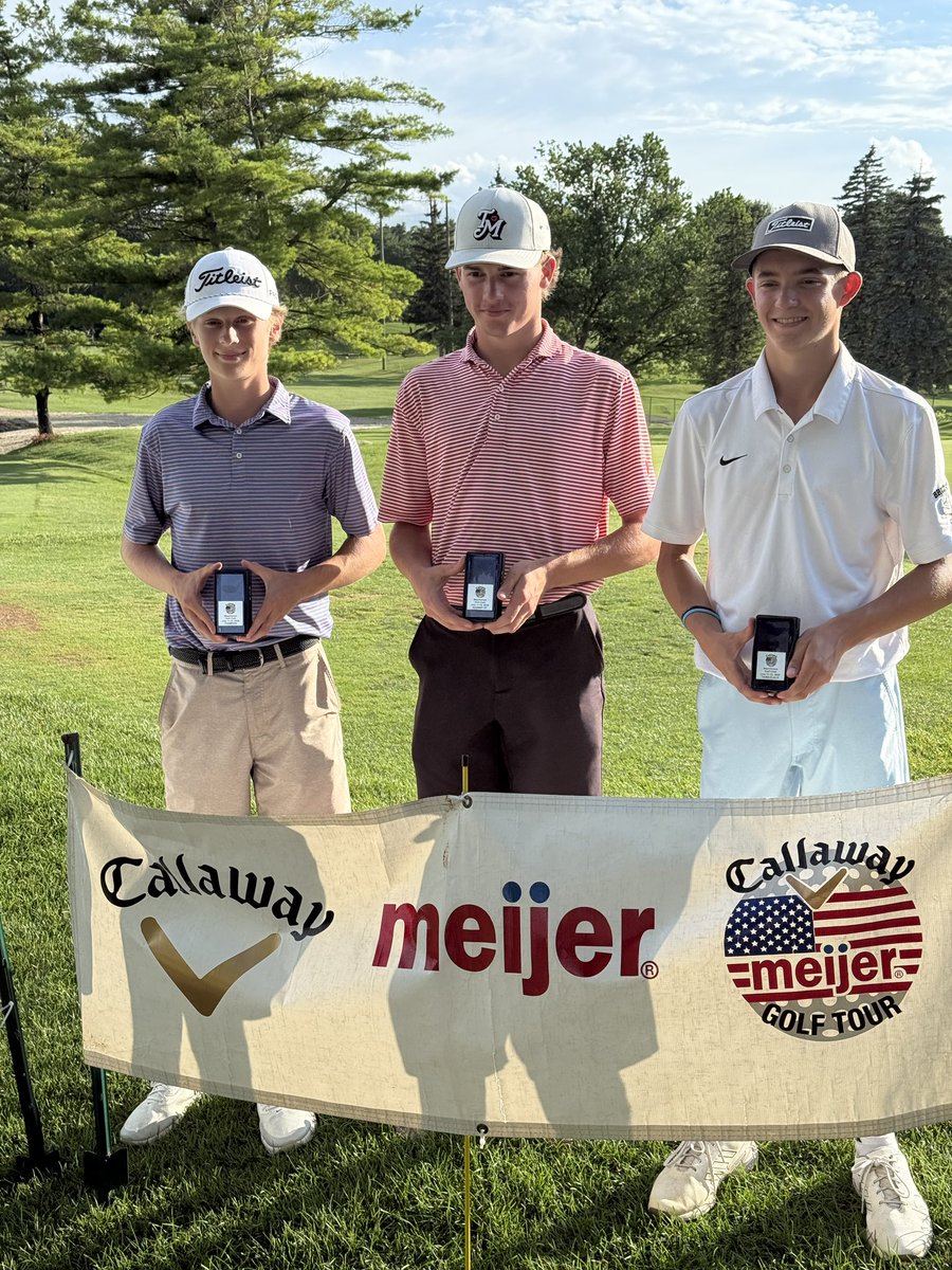 erwin_clark15's tweet photo. Took 2nd place on the Callaway Meijer Tour at Washtenaw Golf Club. Shot 77 day 1 and 72 on day 2. https://t.co/QdBYTcmKAR