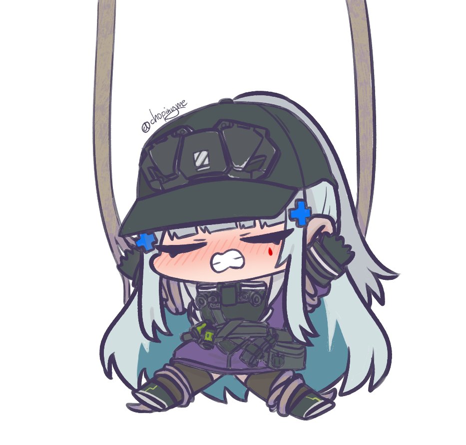 chopingme's tweet image. #クルカイ #HK416 #Klukai #ドールズフロントライン #ドールズフロントライン2 #少女前線 #少女前線2
