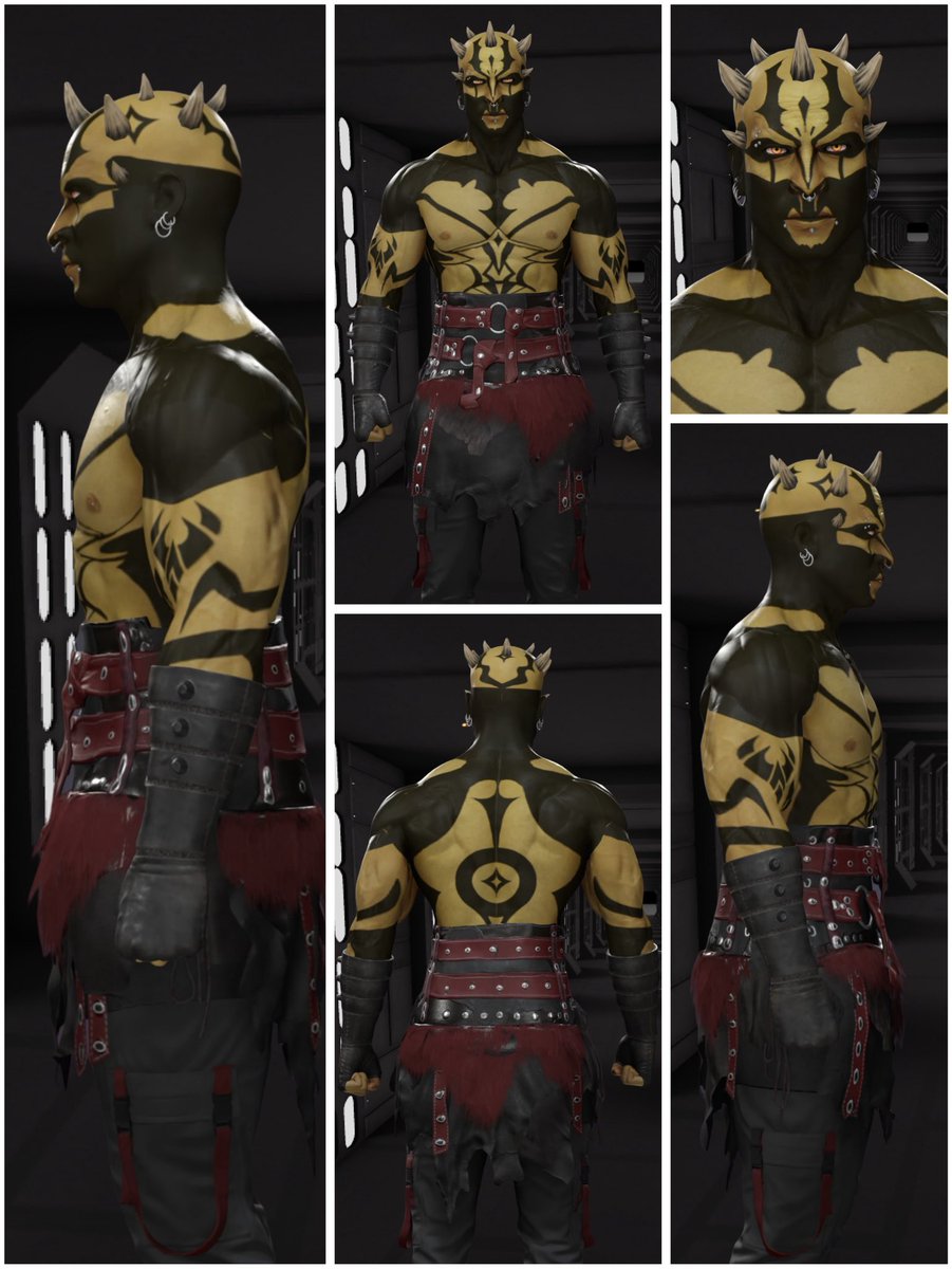 🚨 New Side CAW 🚨
Name: Zolvo Dasparn
Race: Zabrak
Planet of Origin: Dathomir

This is for all my fellow Star Wars fans.
#OriginalCAW #WWE2k #StarWars
