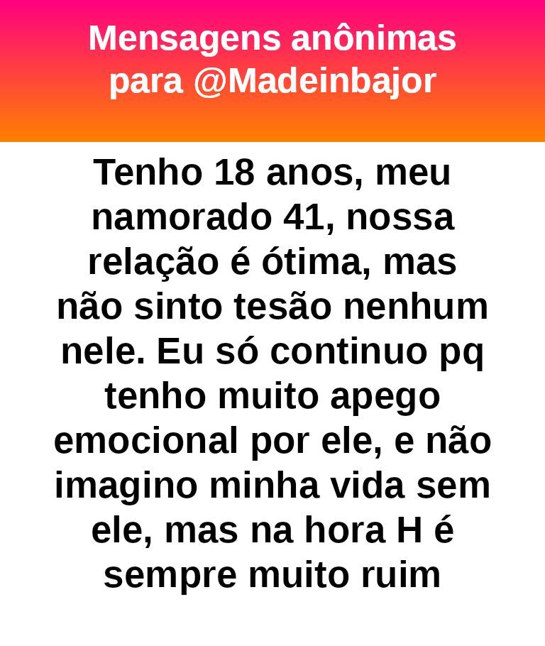 madeinbajor's tweet image. Tem certeza que o apego é emocional?  #bajo17118