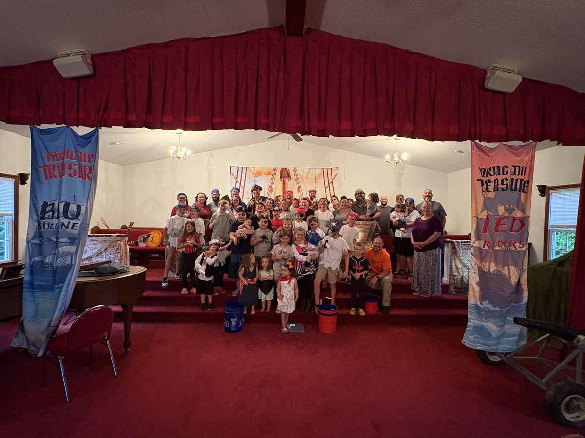 Family VBS for 2025 at Blue Ridge Baptist Church in Landrum, SC, is a wrap. Many thanks to Pastor Hunter Park and his sweet folks for having me in to conduct and preach it these past three nights!