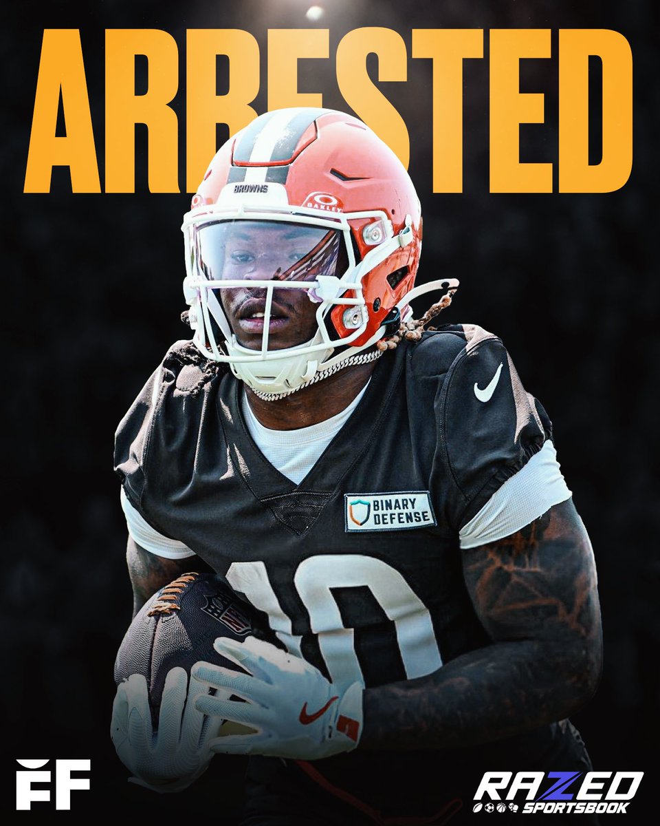 BREAKING: Browns second-round pick RB Quinshon Judkins was arrested today in Florida for a battery and domestic violence charge.

Judkins, 21, is being held for the following charges: “Touch or strike/battery/domestic violence.”