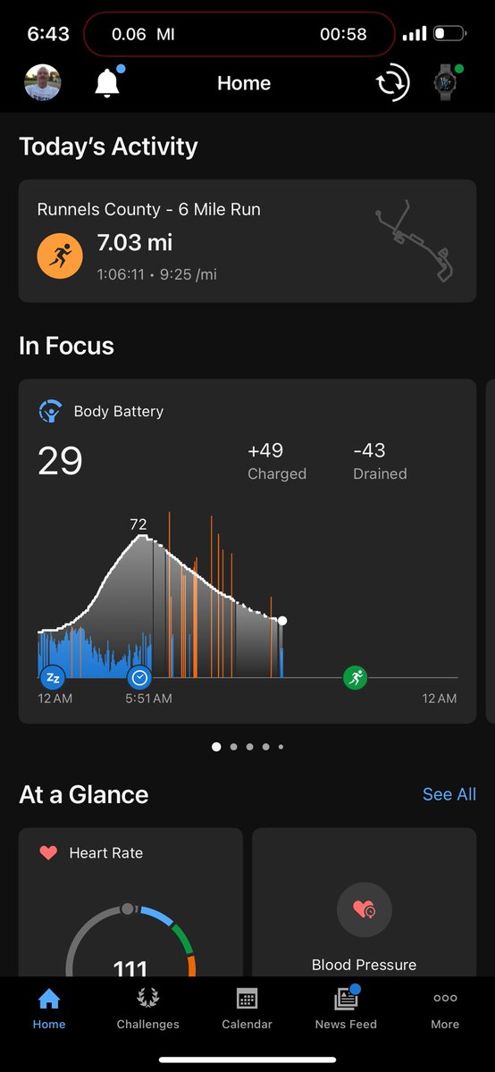 Kyle Hughes (@upsklh) on Twitter photo Happy Saturday X #Runners. Not sure where I got 7 miles today but it felt good. Finally got some rest and felt like going for a run. Light rain & low 70s was definitely a driving factor to get out & run. Stay #Healthy & keep on #Running Have a #BLESSED weekend πβ€οΈπ Happy Saturday X #Runners. Not sure where I got 7 miles today but it felt good. Finally got some rest and felt like going for a run. Light rain & low 70s was definitely a driving factor to get out & run. Stay #Healthy & keep on #Running Have a #BLESSED weekend πβ€οΈπ