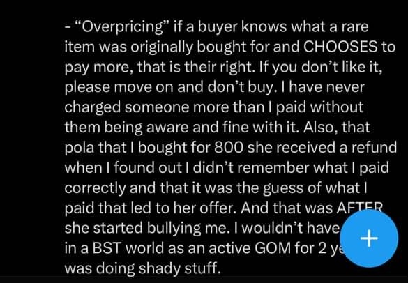 _boddyaramji's tweet image. 🧵 Calling out @/kat4hanjishine (@/kaliznaeym) on her overpricing response 🧵