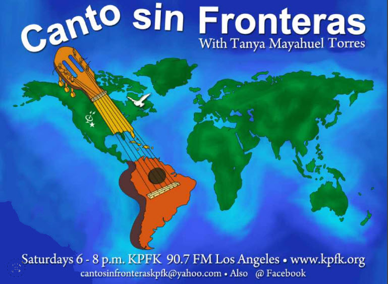 Canto Sin Fronteras
<a href="/KPFK/">KPFK</a>  Radio 90.7 FM and online KPFK.org
kpfk.org/support-kpfk/
 or call 818 985-5735   #2
#GetWoke
Listen now!       kpfk.org/player/