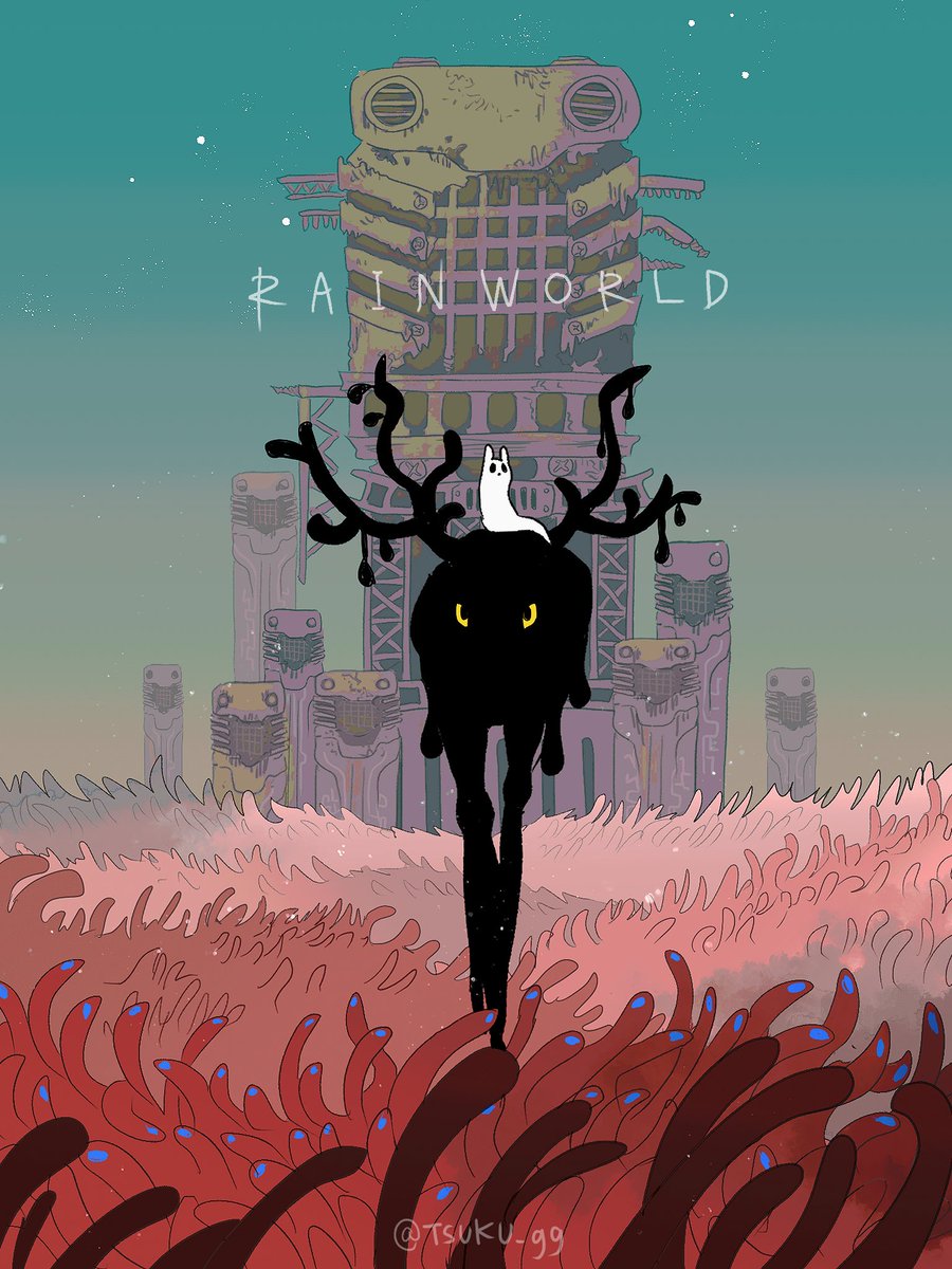 私は廃墟が好き - Raindeer
#Rainworld #Rainworldfanart