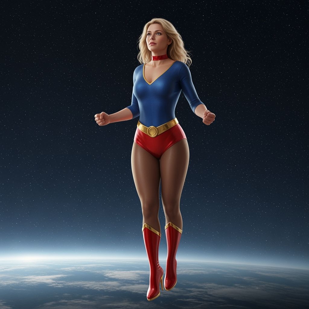 RayPFrancisco's tweet image. Took @AdvOfUltraGirl &apos;s ChatGPT prompt and ran it through Nightcafe (pic #1 &amp;amp; #2) and Leonardo AI (pic #3 &amp;amp; #4). Some tweaking of the prompt was required to get the right pics.💙❤💛
#AIGenerate #Superheroine