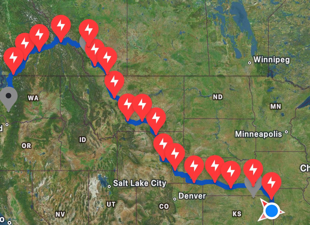 DavidMoss253's tweet image. 4,200 miles down in my trip so far leaving Tacoma, WA on June 28th
Big week ahead with 2,400 miles of work stops in Kansas, Nebraska, Calgary, & some personal fun wrapping it up in Chilliwack, BC for @FrubleFab off roading event before getting home late Sunday
After being home…