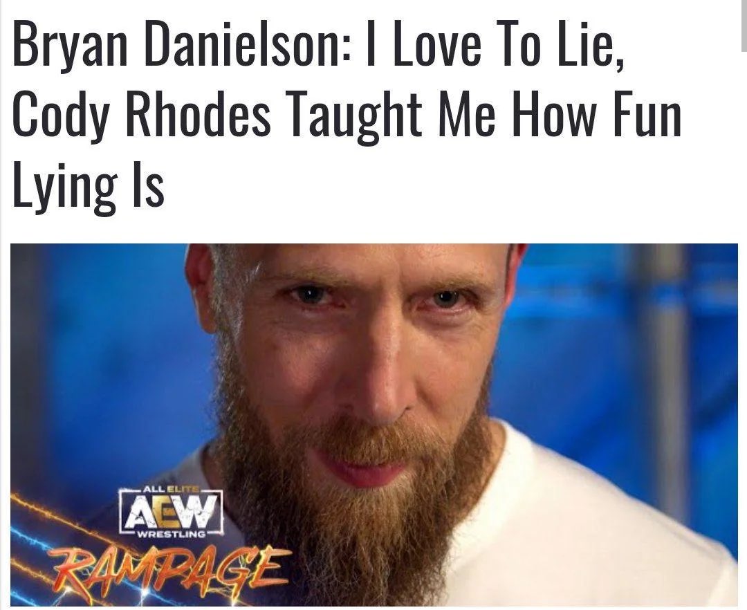 TrevorStruthers's tweet image. The GOAT!! #AEWAllIn #AllInTexas