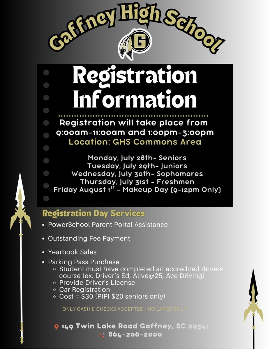 Gaffney High School tweet media