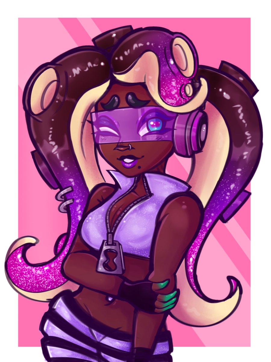 SUMMER NIGHTS MARINA!!!!!! #splatoon