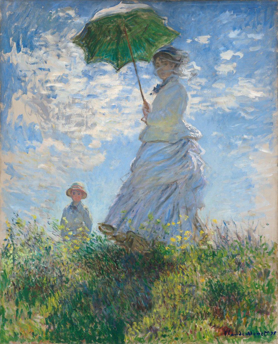 ngadc's tweet image. “Woman with a Parasol” by Claude Monet.
That’s it. That’s the tweet.