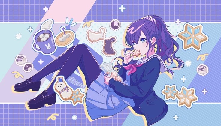 .*♪ INTERACTIVE

Do you have any headcanons for Mafuyu ? If you do please feel free to share them by qrting or replying !

-💜