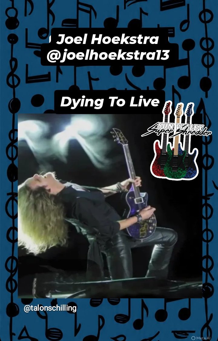 Brenda *Talon* Schilling (@brendaschilli12) on Twitter photo 🎸 Joel Hoekstra 🎸
<a href="/joelhoekstra13/">Joel Hoekstra</a>
Guitarist, singer, song writers, teacher
Whitesnake, TSO, Revolution Saints, Broadway's Rock Of Ages Band, Iconic, Hoekstra/Gibbs
🎊 Dying To Live 🎊
music.youtube.com/watch?v=gwnwQp…
📸: Joel Hoekstra 🎸 Joel Hoekstra 🎸
<a href="/joelhoekstra13/">Joel Hoekstra</a>
Guitarist, singer, song writers, teacher
Whitesnake, TSO, Revolution Saints, Broadway's Rock Of Ages Band, Iconic, Hoekstra/Gibbs
🎊 Dying To Live 🎊
music.youtube.com/watch?v=gwnwQp…
📸: Joel Hoekstra