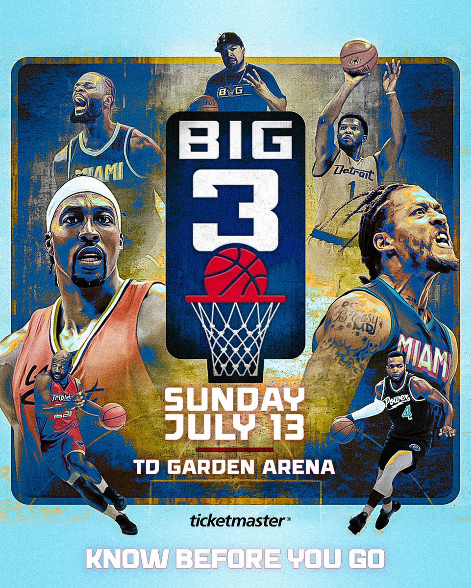 tdgarden's tweet image. Joining us for @thebig3 tomorrow? Here’s what you need to know! ⤵️