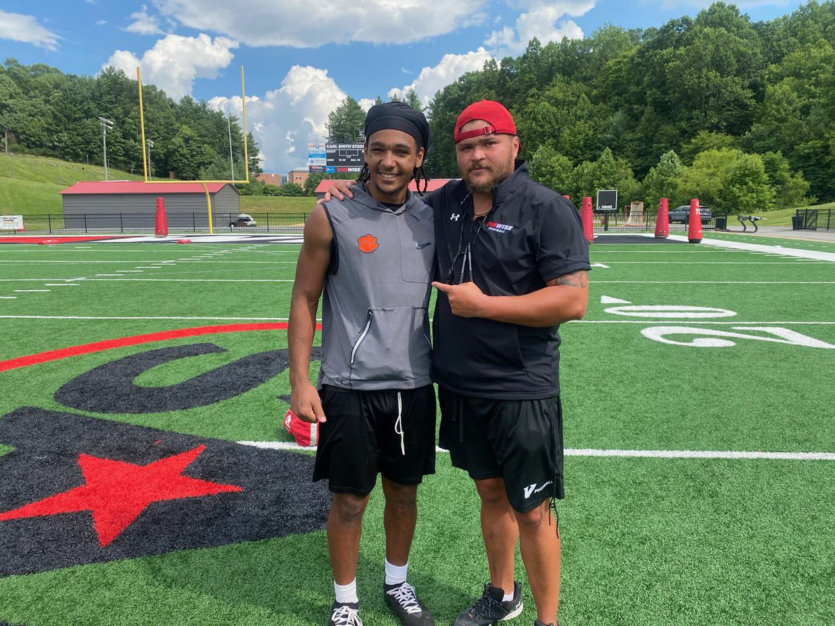 Elijah Garnett (@elijahgarnett19) on Twitter photo Thank you to <a href="/CoachGouldLB/">Coach Gould</a> and <a href="/UVAWiseCavsFB/">UVA Wise Football</a> for having me out to camp today. Go Cavs! Thank you to <a href="/CoachGouldLB/">Coach Gould</a> and <a href="/UVAWiseCavsFB/">UVA Wise Football</a> for having me out to camp today. Go Cavs!