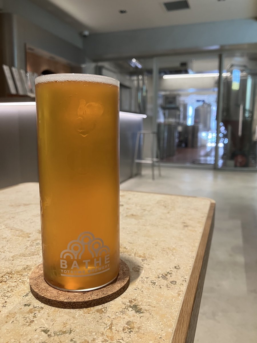 最近涼しかったけど今日の日中は猛暑🥵
ソラマチに行ってサクッとビール🍺
#BATHE　#craftbeer