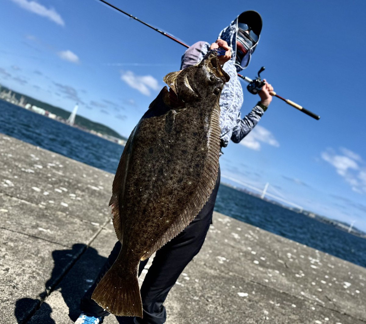 oga_0624_'s tweet photo. 室蘭沖堤防延長戦でジャスト80cmの座布団💥
#fishman
#フィッシュマン
#ベンダバール101m
#imzリミットブレイカー
#アトミックスライダー
#atomicslider
#フロロショックリーダー
#osp
#ドライブシャッド https://t.co/XW1jpYM9YM