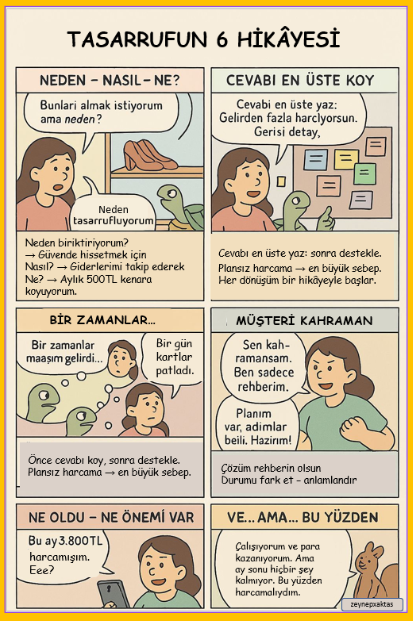 🎯 Tasarruf Etmiyorsun, Çünkü Anlamlandırmıyorsun.
Ve sonuç? “Bu ay 3.800 TL harcamışım. Eee?”
💬 Bu 3 cümle sana tanıdık geliyorsa:
– Ay sonu neden hiçbir şey kalmadığını bilmiyor,
– Harcama yaptığında kendini haklı çıkarıyor,
– Geçmişte “maaşım gelirdi ama bir gün kartlar
