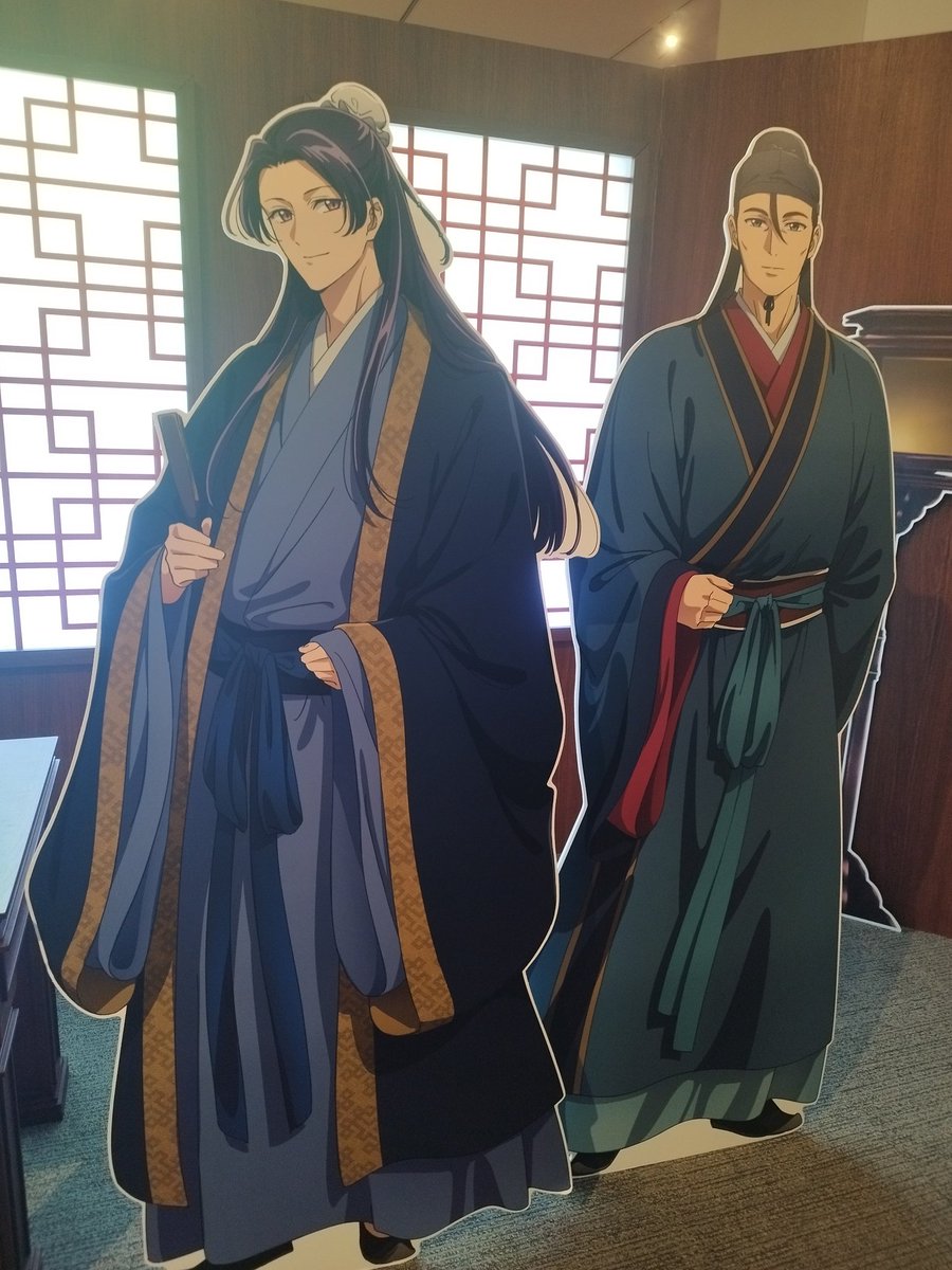 kanarin1970's tweet photo. 薬屋のひとりごと展行ってきた！ https://t.co/hpdHMqPokY