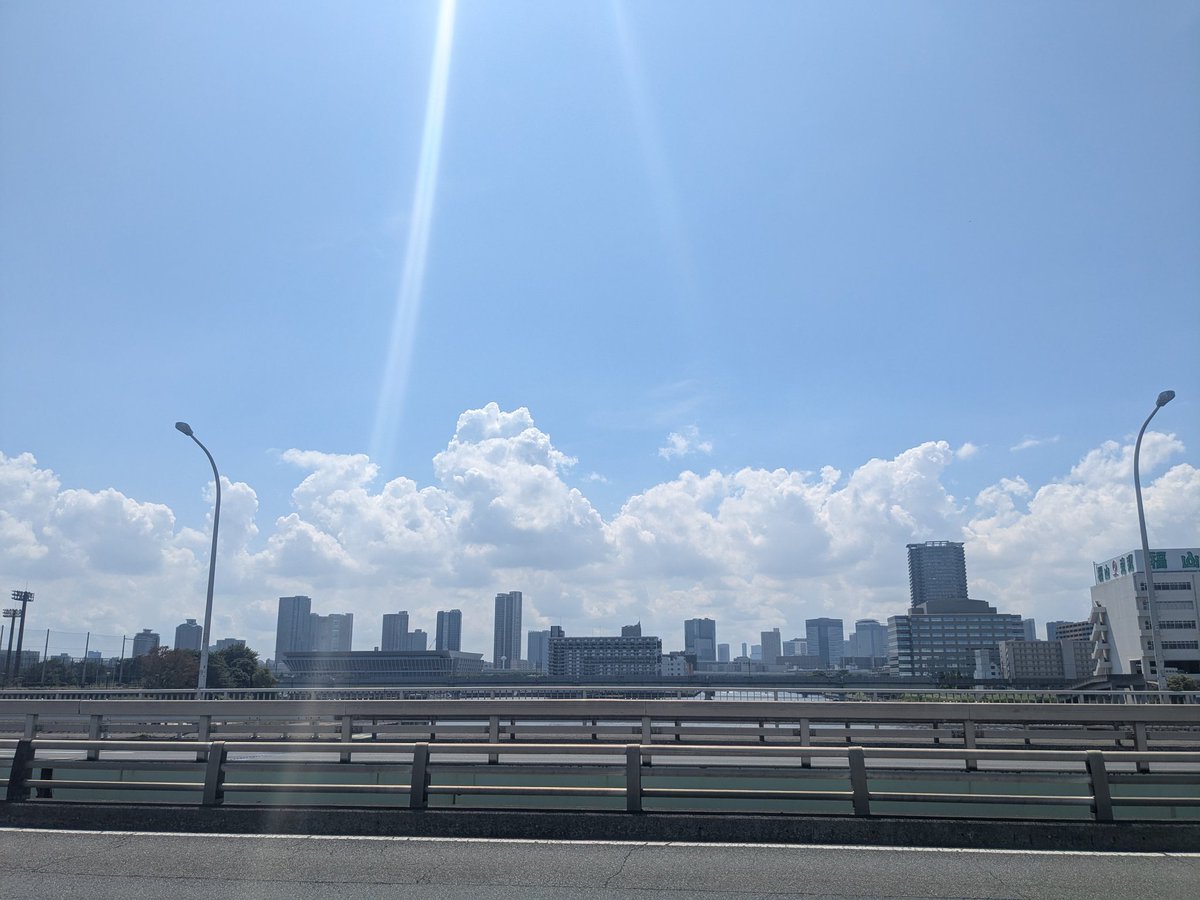 sumi_m's tweet photo. 新木場の北のほう。 https://t.co/biKgVCTVr7