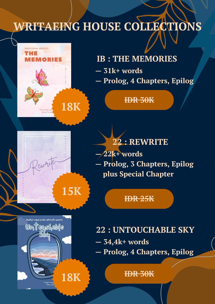 writaeing_'s tweet image. ✨ FLASH SALE ALERT ✨
Only TODAY from 13.00–22.00 WIB! 🕒💥

Grab your favourite e-books at WRITAEING HOUSE with super special prices before it’s gone! 🔥

Jangan sampai kelewatan! Once it's over, it's over 👀

🛒 : lynk.id/writaeing
