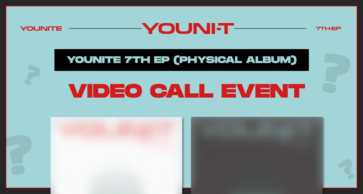 Talkport/Shoportใชใชใผใน (@tp_sp_release) on Twitter photo ใYOUNITE VIDEO CALL EVENTโจใ
์จ๋ฒ ๊ตฌ๋งค์ ์ ์์ด ์ํ๋ ๋ฉค๋ฒ์ ํก ๊ฐ๋ฅ!
1๋ถ ํ, 3๋ถ ํ, 5๋ถ ํ ์ค์์ ์ ํํ ์ ์์ต๋๋ค.
โป ์์์ด๋ ๋ถ์ฐธํฉ๋๋ค.
โป ์ ์ฐฉ์, ๋งค์ง๋๋ ๋๋ก ์ข
๋ฃ
๐์ผ์
7/21(์) 18:00
๐๏ธ ํ๋งค
7/14(์) 15:00
๐talkport.com/en/contents/yoโฆ
#YOUNITE #์ ๋์ดํธ #YOUNI_T ใYOUNITE VIDEO CALL EVENTโจใ
์จ๋ฒ ๊ตฌ๋งค์ ์ ์์ด ์ํ๋ ๋ฉค๋ฒ์ ํก ๊ฐ๋ฅ!
1๋ถ ํ, 3๋ถ ํ, 5๋ถ ํ ์ค์์ ์ ํํ ์ ์์ต๋๋ค.
โป ์์์ด๋ ๋ถ์ฐธํฉ๋๋ค.
โป ์ ์ฐฉ์, ๋งค์ง๋๋ ๋๋ก ์ข
๋ฃ
๐์ผ์
7/21(์) 18:00
๐๏ธ ํ๋งค
7/14(์) 15:00
๐talkport.com/en/contents/yoโฆ
#YOUNITE #์ ๋์ดํธ #YOUNI_T