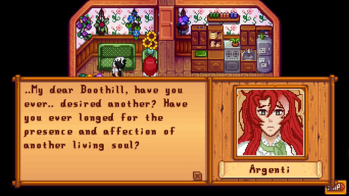 Sukuro_Useless's tweet image. Yes I should be working on Argenti's festival outfits, yes I should be finishing Boothill, yes I should be working on my fanfiction, but I NEED to start adding the optional yaoi of my gambling game characters to my farming game
#Argenthill #Argenti #Boothill #StardewValley