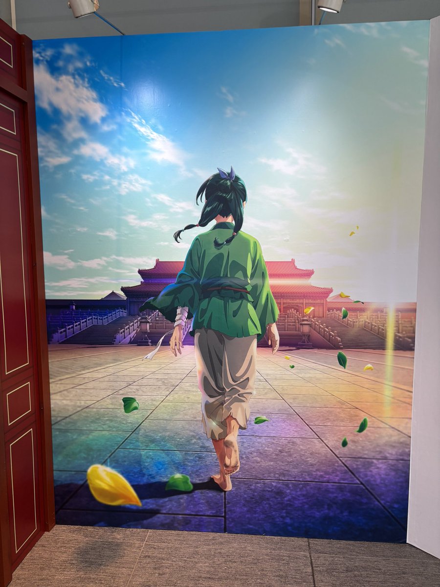 t_zrx400's tweet photo. 薬屋のひとりごと展行ってみた。 https://t.co/haw1ZUvPCV