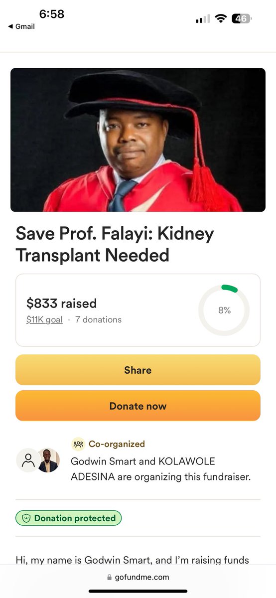 SmartGodwinMic2's tweet photo. So far we have raised $833 and we can do so much more. Please can you keep RT this post till it gets to the right audience? God bless you https://t.co/XHRc6EJYmr
