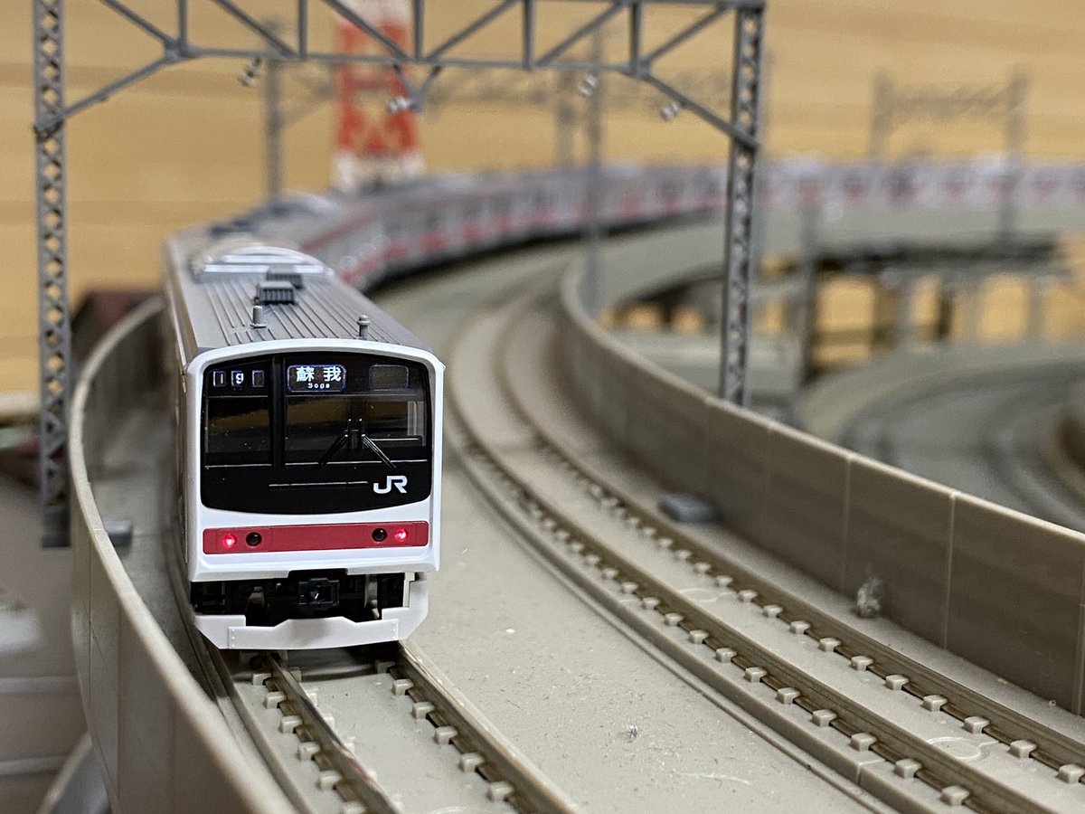 Keyo_Musa20GO's tweet image. TOMIXの205系京葉線新製車がやってまいりました