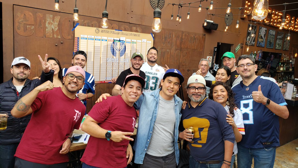 Abuelo_NFL's tweet photo. Draft #SFB15 CDMX 
La mejor comunidad fantasy https://t.co/79CwV3HHfi