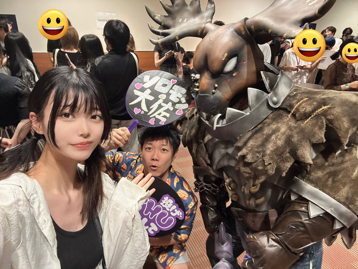 大阪で大佐に会えたぁ😆
<a href="/solomon_taisa/">ソロモンの大佐</a> 
生ベインやばかった🥹

やっぱり見ちゃうと第五人格気になるよねぇー！