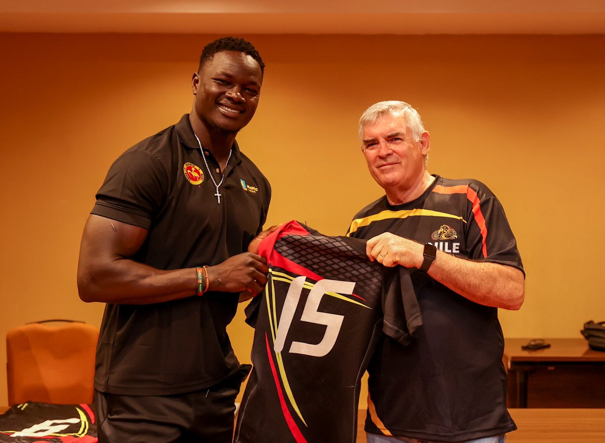 God above all 🙏🏿🇺🇬

A big honor paps Mr. Ian Walker 
Thanks for all