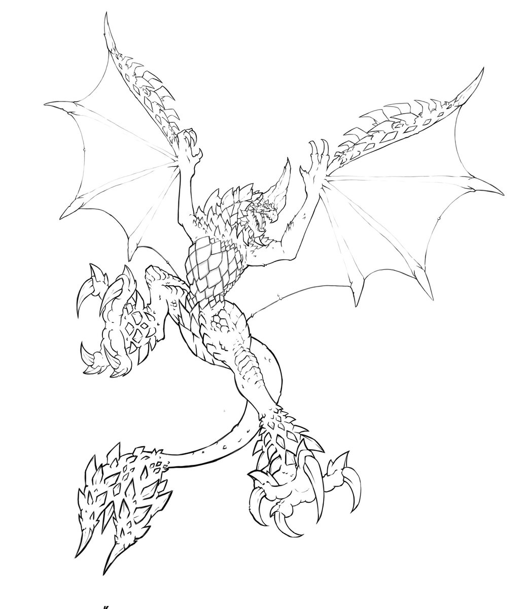 artjin9155's tweet photo. Currently working on a drawing of Seregios. 2
#illustration #MonsterHunter #イラスト #art #Seregios #セルレギオス https://t.co/iOe4O5EZOk